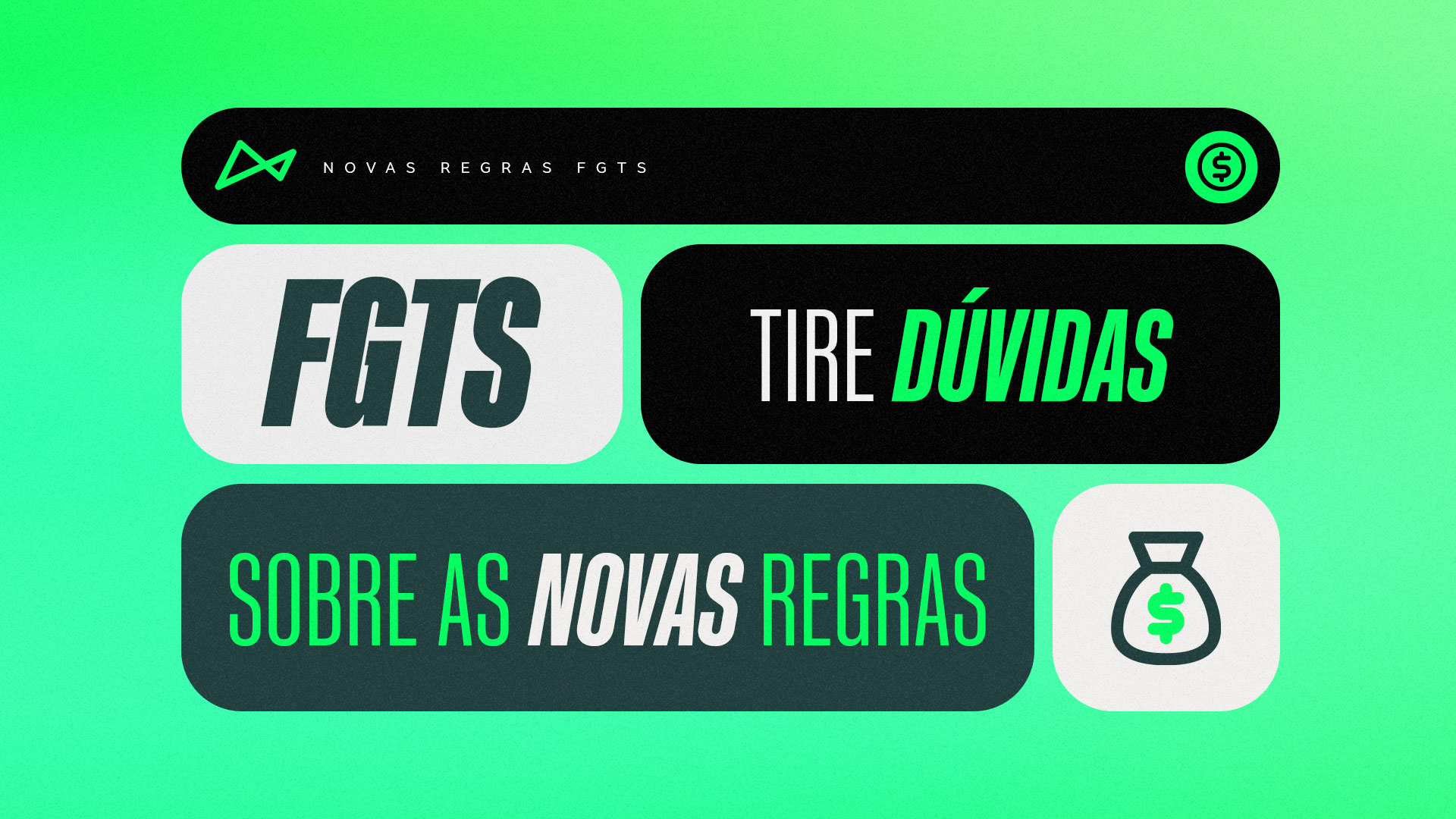 FGTS tire dúvidas sobre as novas regras
